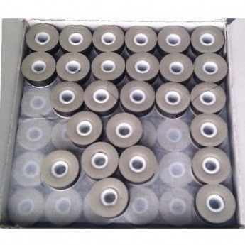 Нижняя нить AURORA Bobbins № 75D/2, 120 м x 1 шт, черная. Нижняя нить AURORA Bobbins № 75D/2, 120 м x 1 шт, черная.